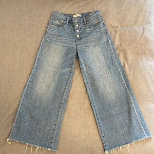 Madewell | High-Waisted Wide Leg Crop